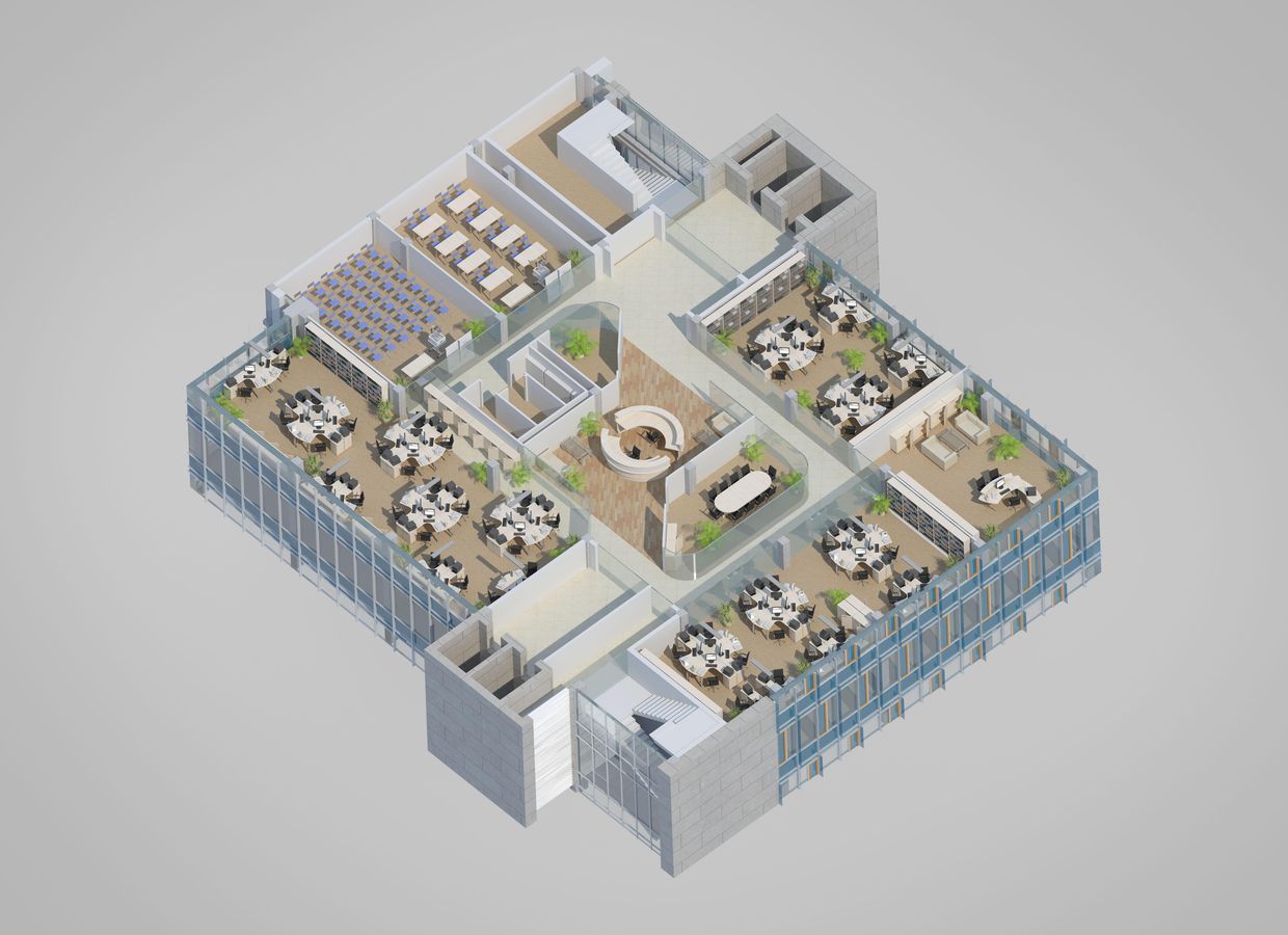 the image of the Administracinio pastato rekonstrukcija project