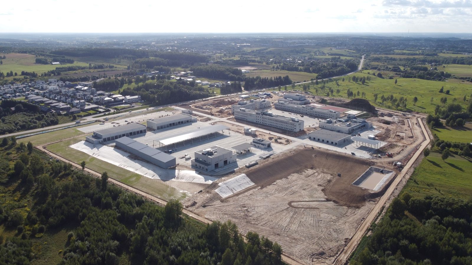 the image of the Rokantiškių karinis miestelis project