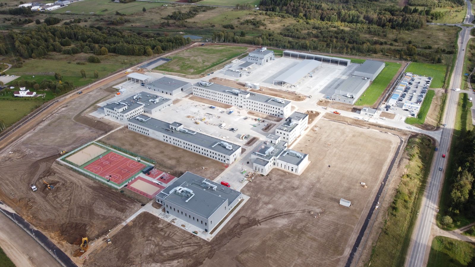 the image of the Rokantiškių karinis miestelis project