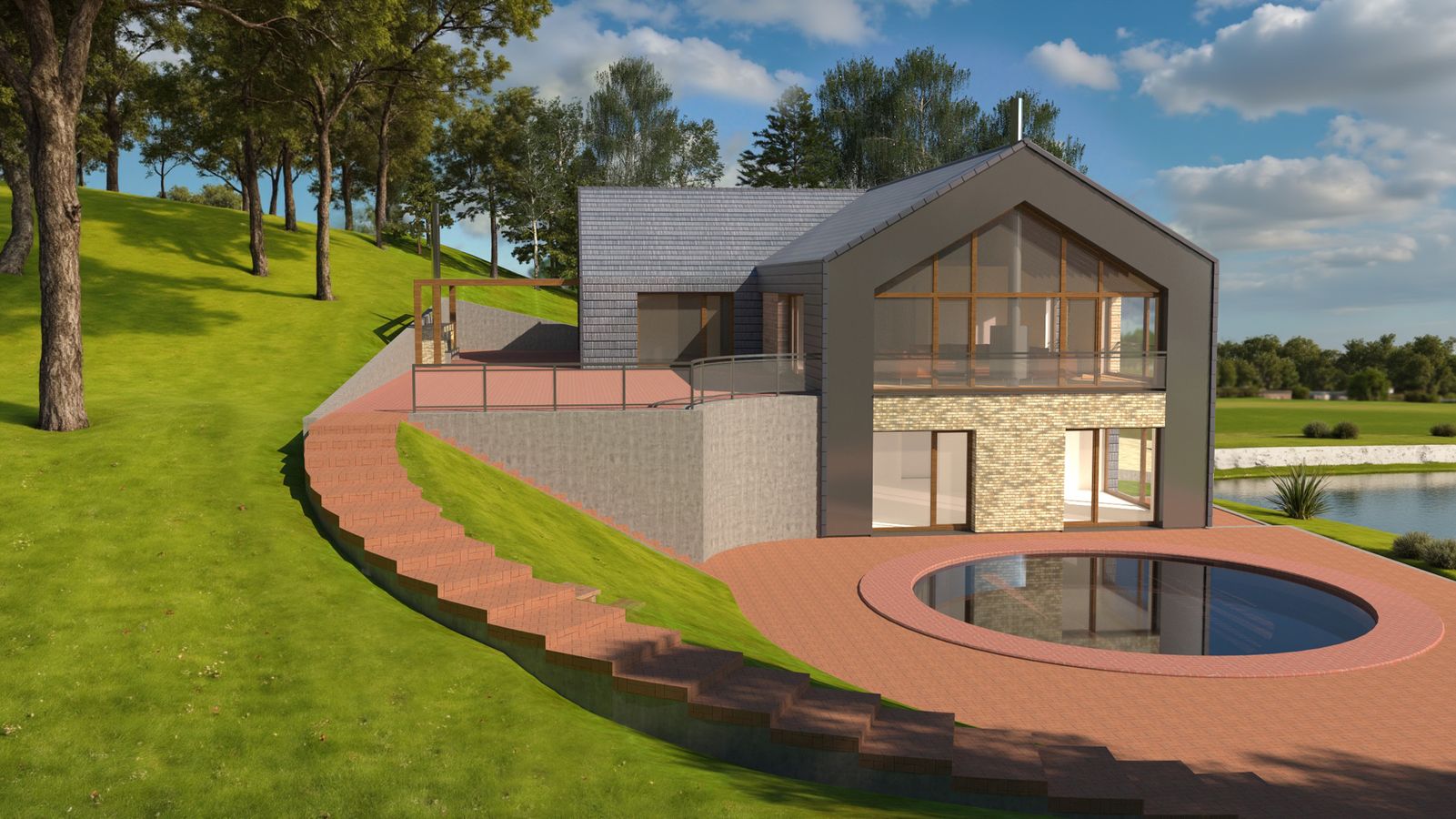 the image of the Gyvenamasis namas Vilniuje project