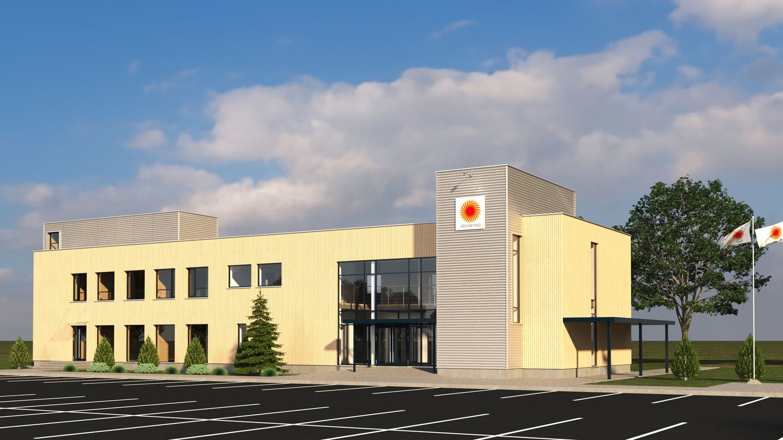 the image of the Stora Enso administracinis pastatas project