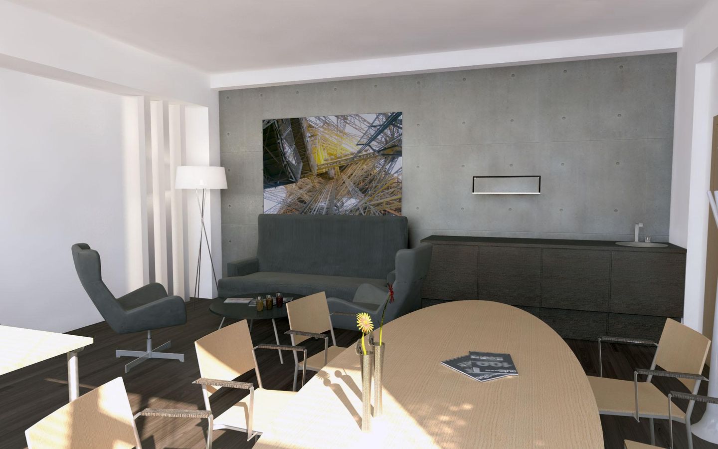 the image of the Biuro interjeras project