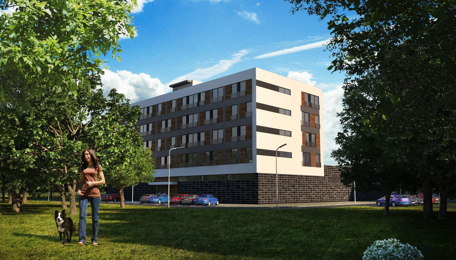 the image of the Gyvenamasis daugiabutis pastatas project