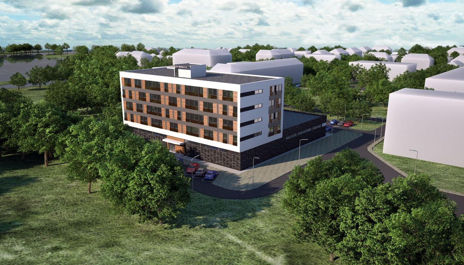 the image of the Gyvenamasis daugiabutis pastatas project