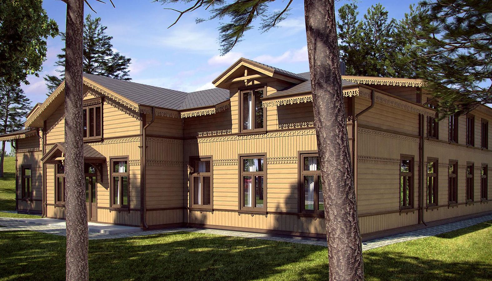 the image of the 21 buto daugiabutis gyvenamas namas project