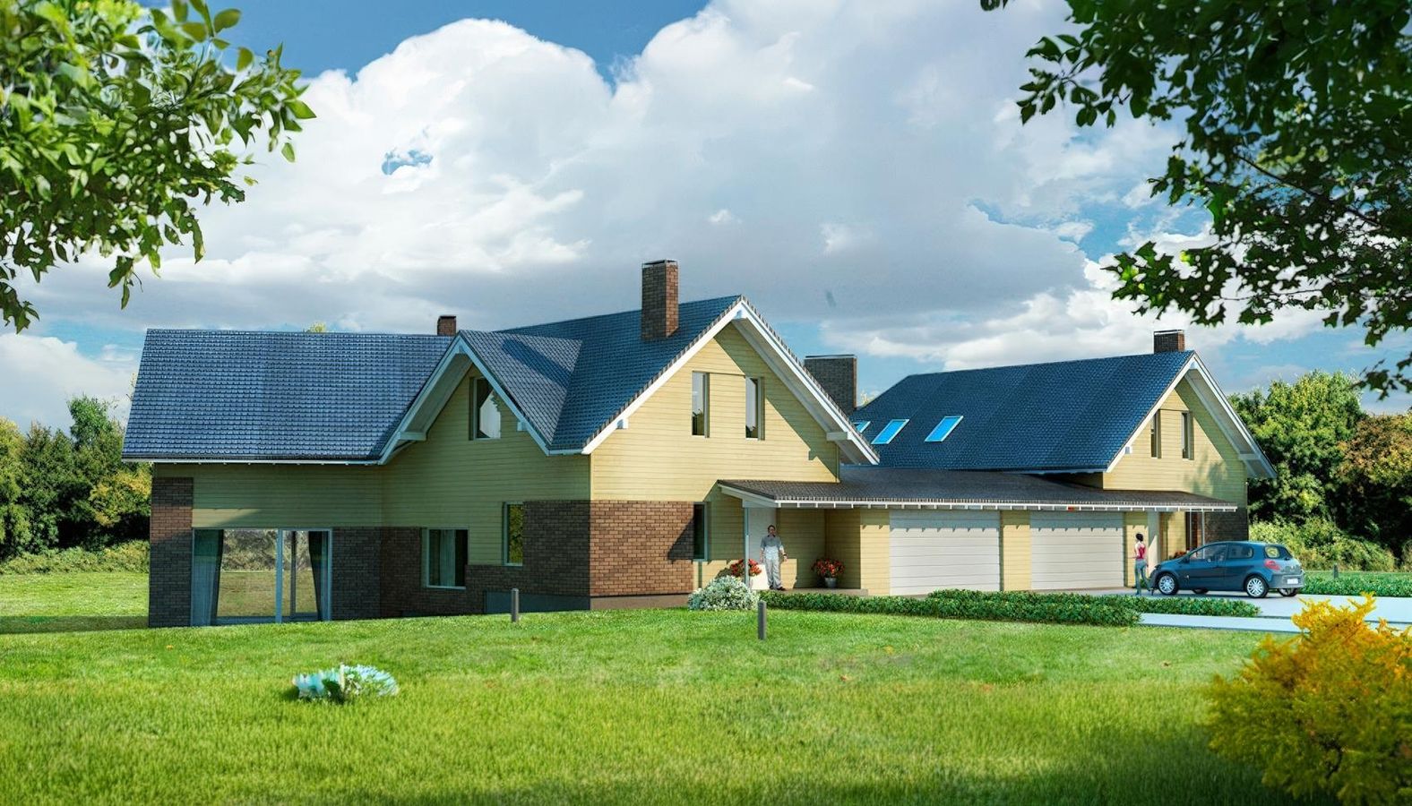 the image of the Dvibutis Gyvenamasis Namas Lentvaryje project