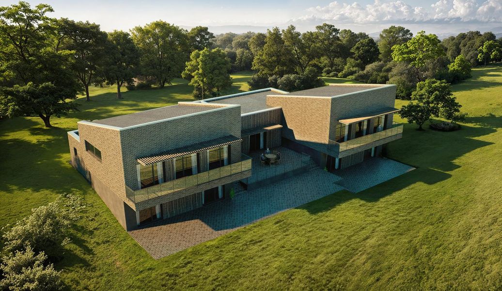 the image of the Dvibutis gyvenamasis namas Vilniuje project