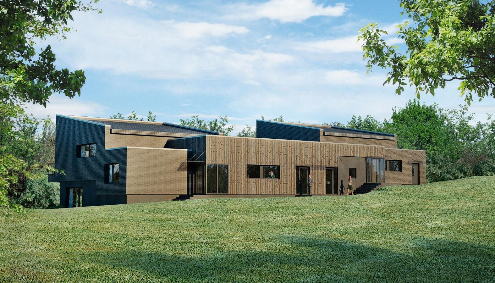 the image of the Dvibutis gyvenamasis namas Vilniuje project