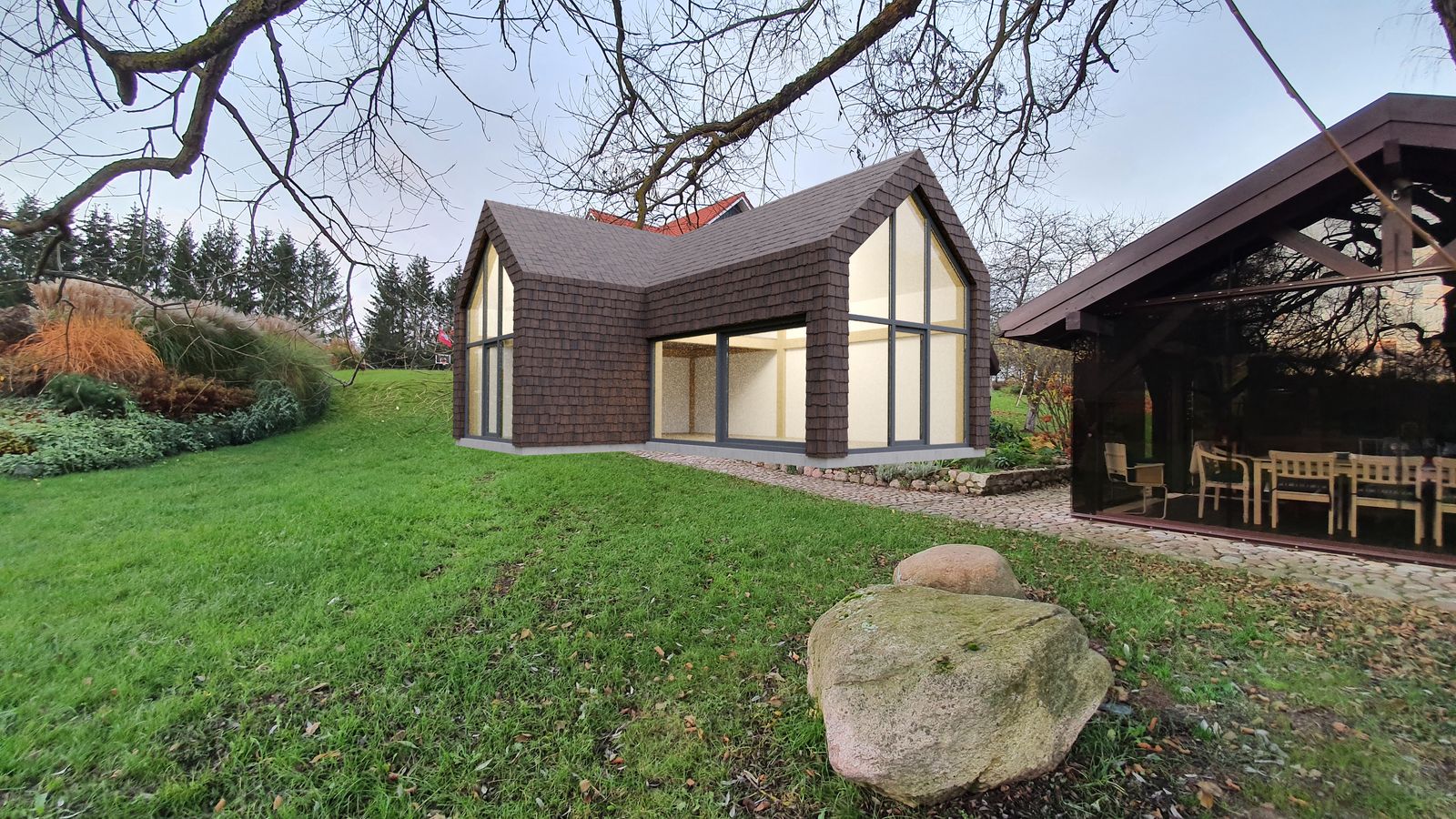 the image of the Pagalbinio sodybos pastato rekonstrukcija project