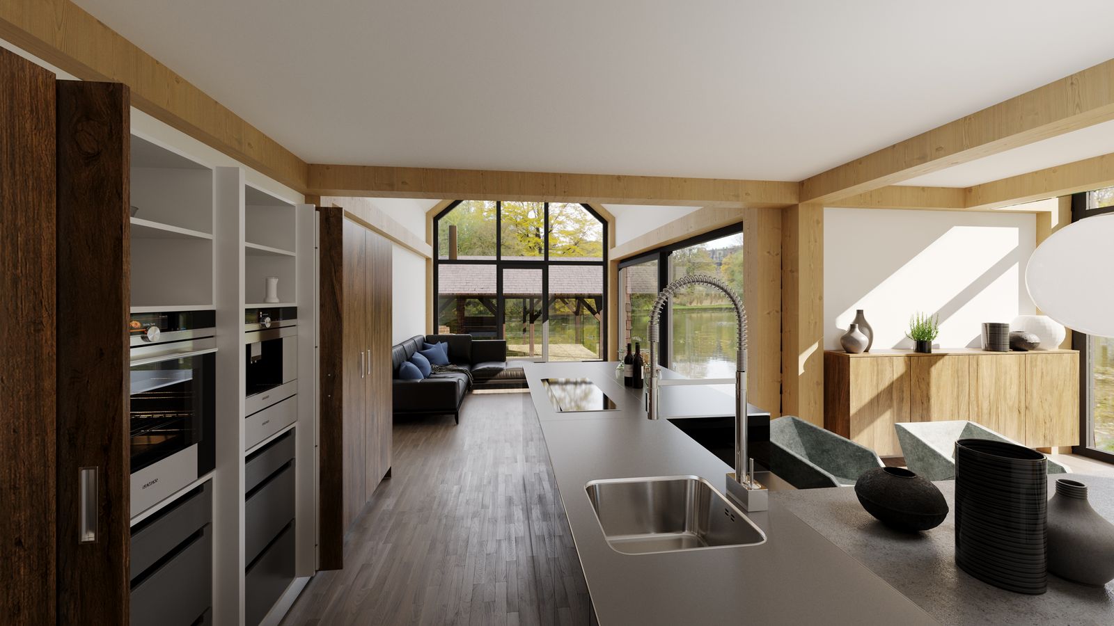 the image of the Privatus interjeras Trakuose project