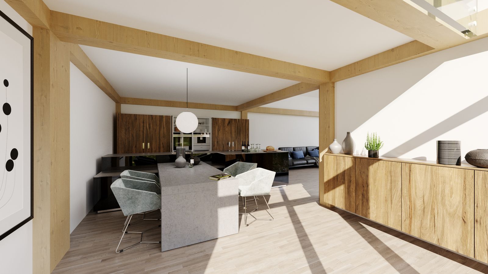 the image of the Privatus interjeras Trakuose project