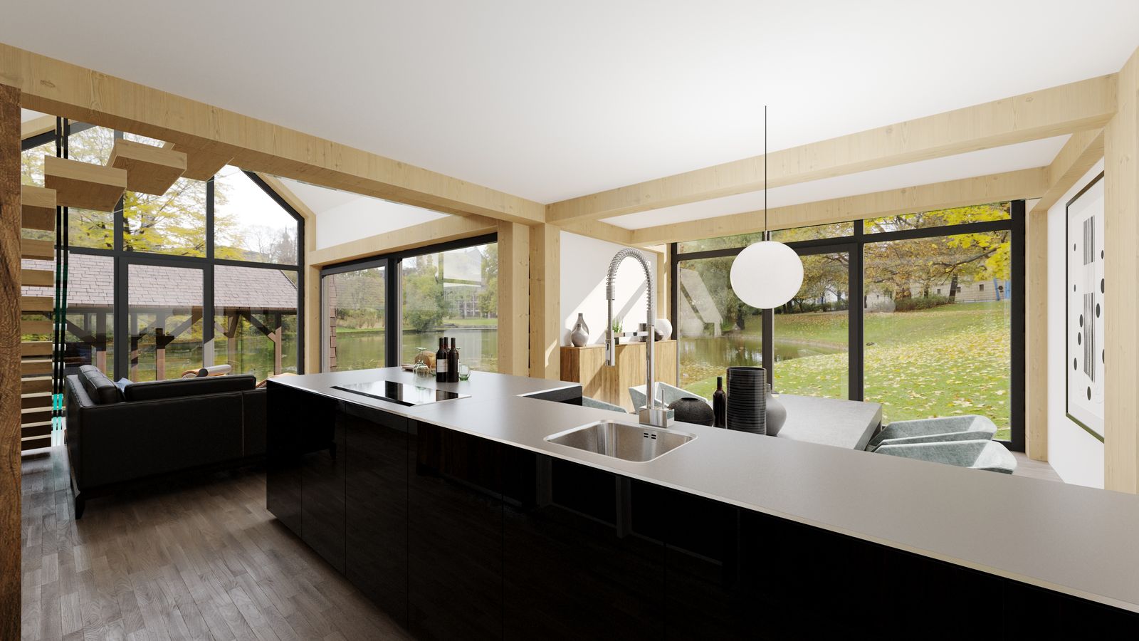 the image of the Privatus interjeras Trakuose project