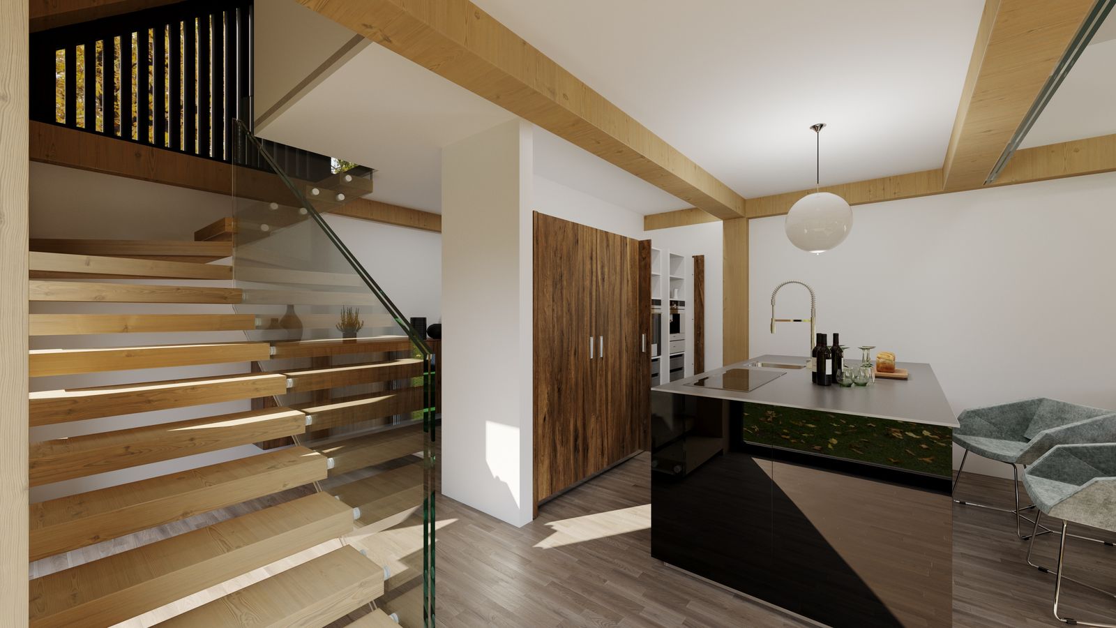 the image of the Privatus interjeras Trakuose project