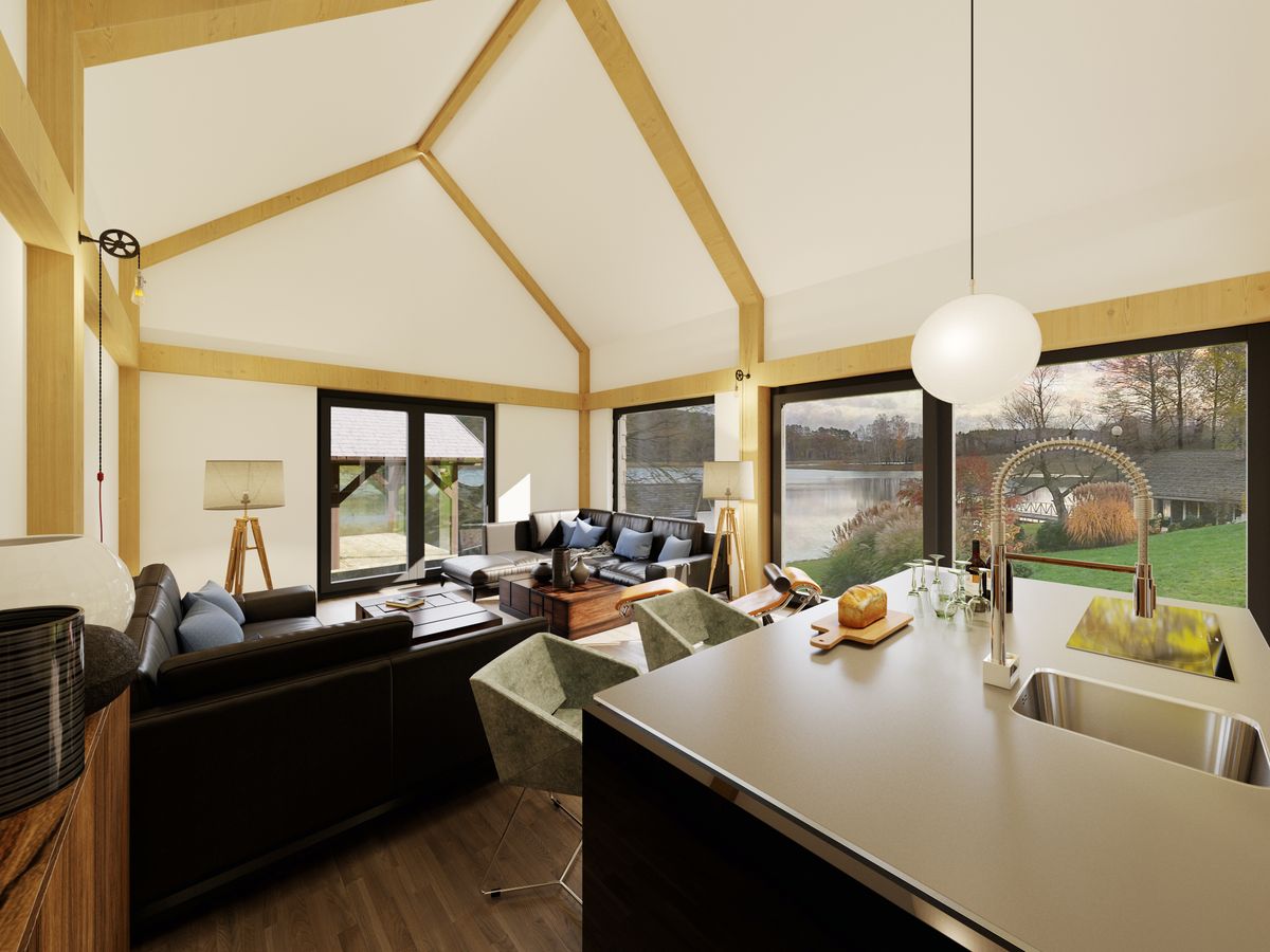 the image of the Privatus interjeras Trakuose project