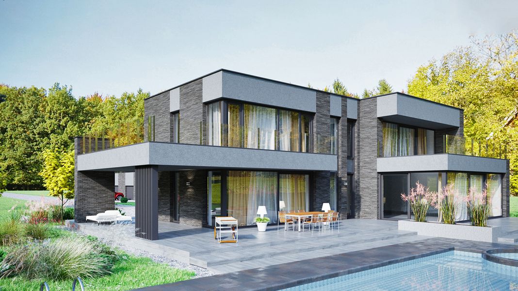 the image of the Gyvenamasis namas Eišiškėse project