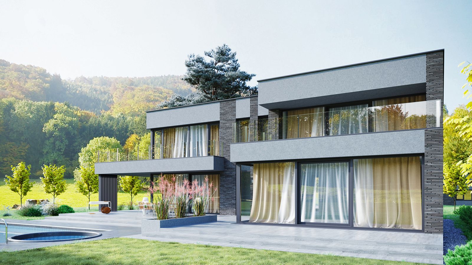 the image of the Gyvenamasis namas Eišiškėse project