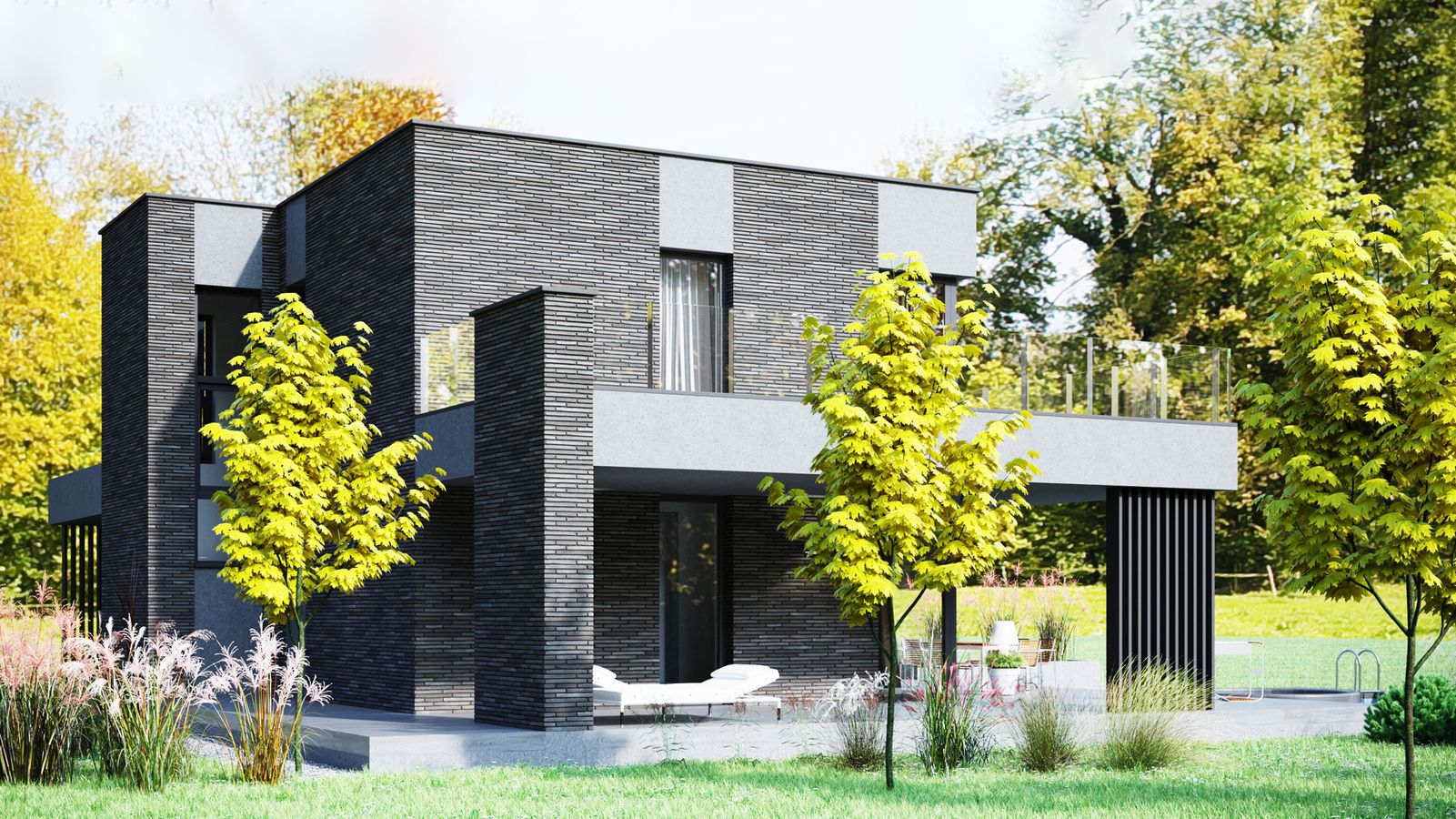 the image of the Gyvenamasis namas Eišiškėse project