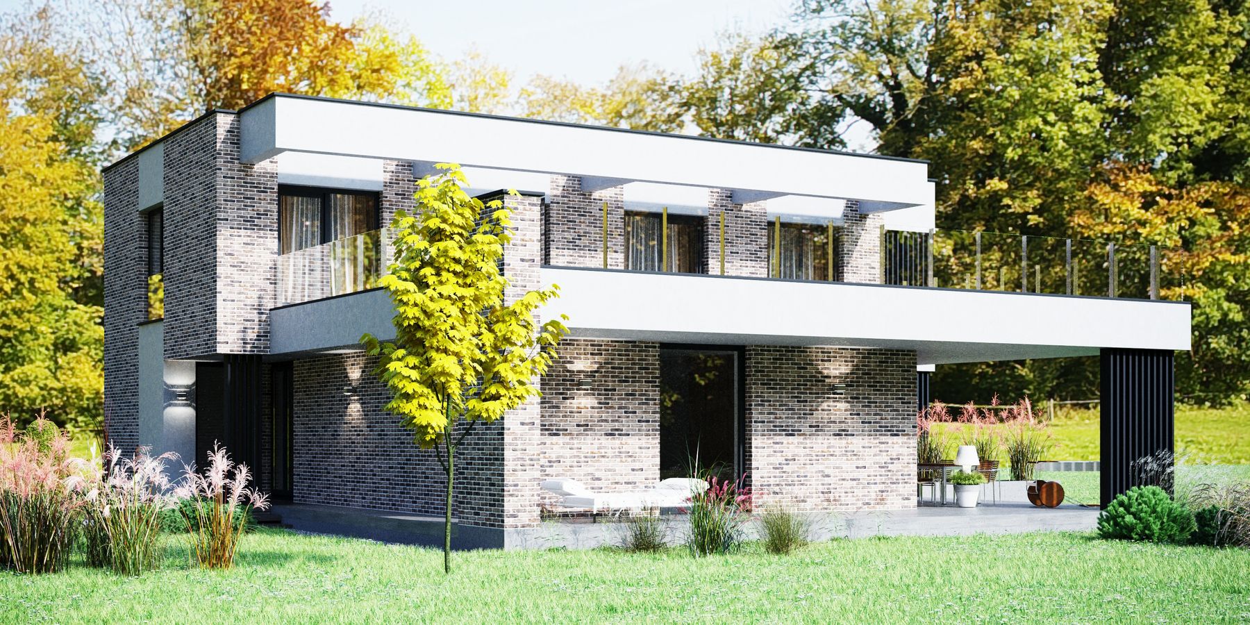 the image of the Gyvenamasis namas Eišiškėse project