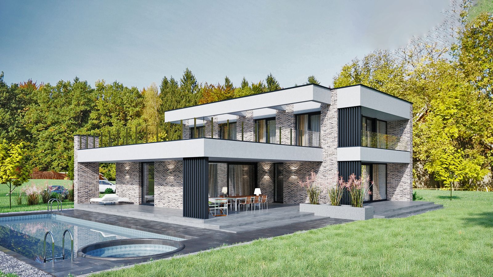 the image of the Gyvenamasis namas Eišiškėse project