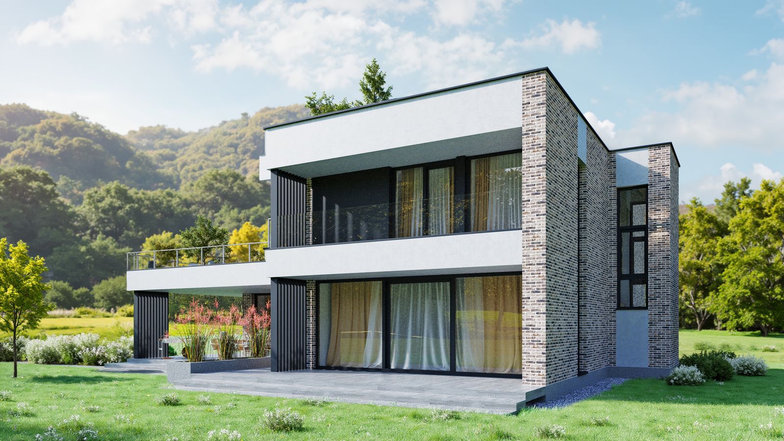 the image of the Gyvenamasis namas Eišiškėse project