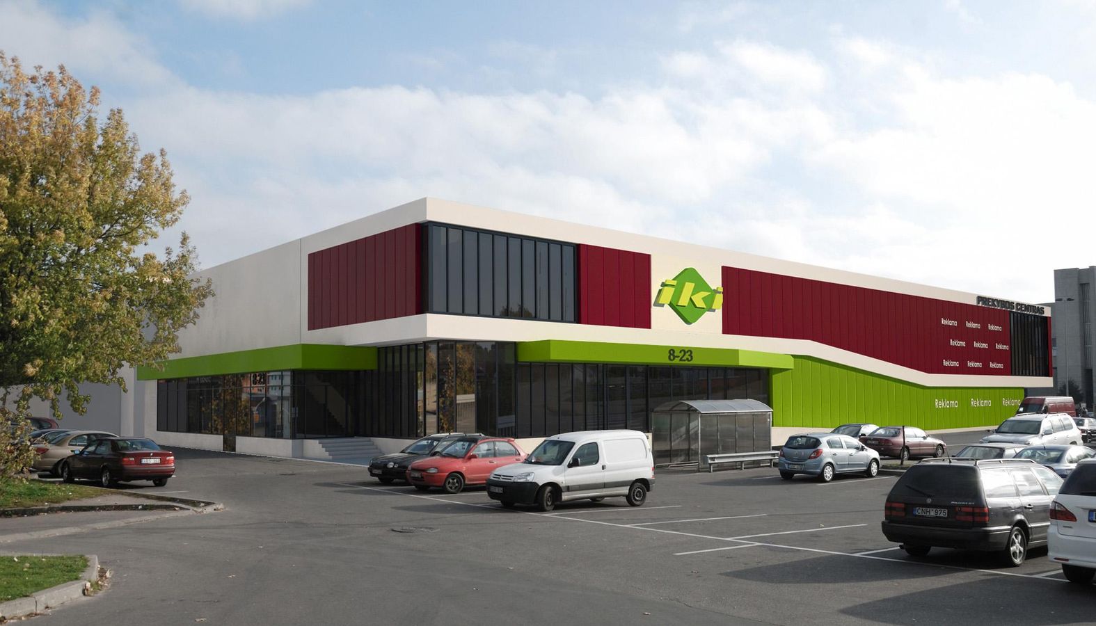 the image of the IKI prekybos centras project