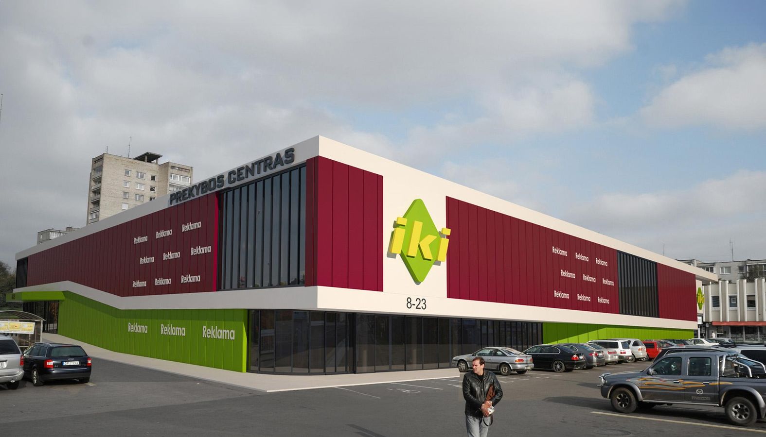 the image of the IKI prekybos centras project