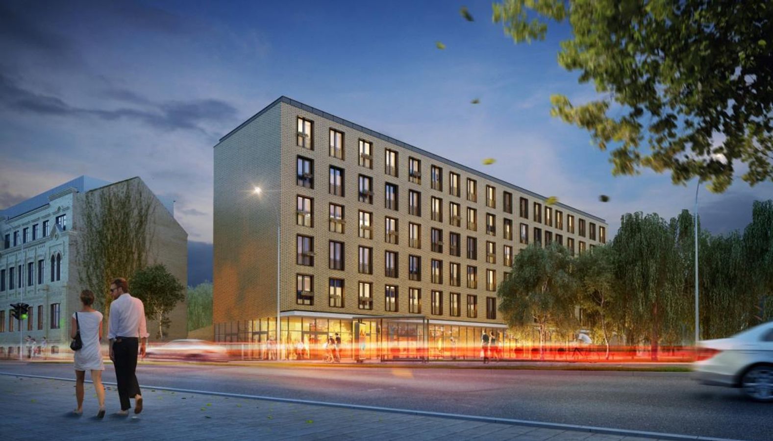 the image of the Jasinskio Namai project