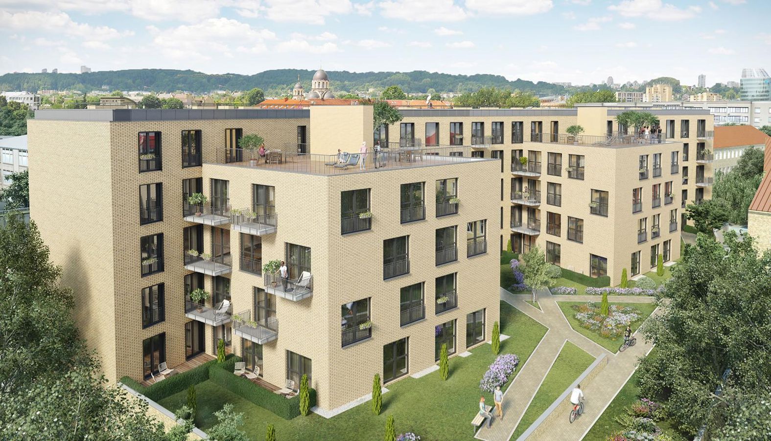 the image of the Jasinskio Namai project