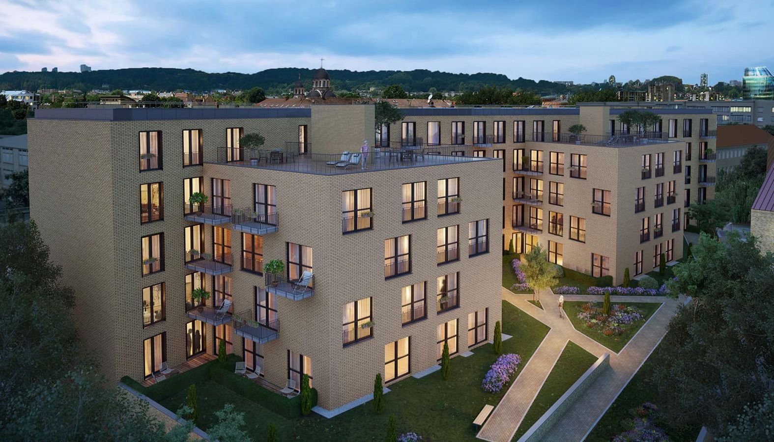 the image of the Jasinskio Namai project