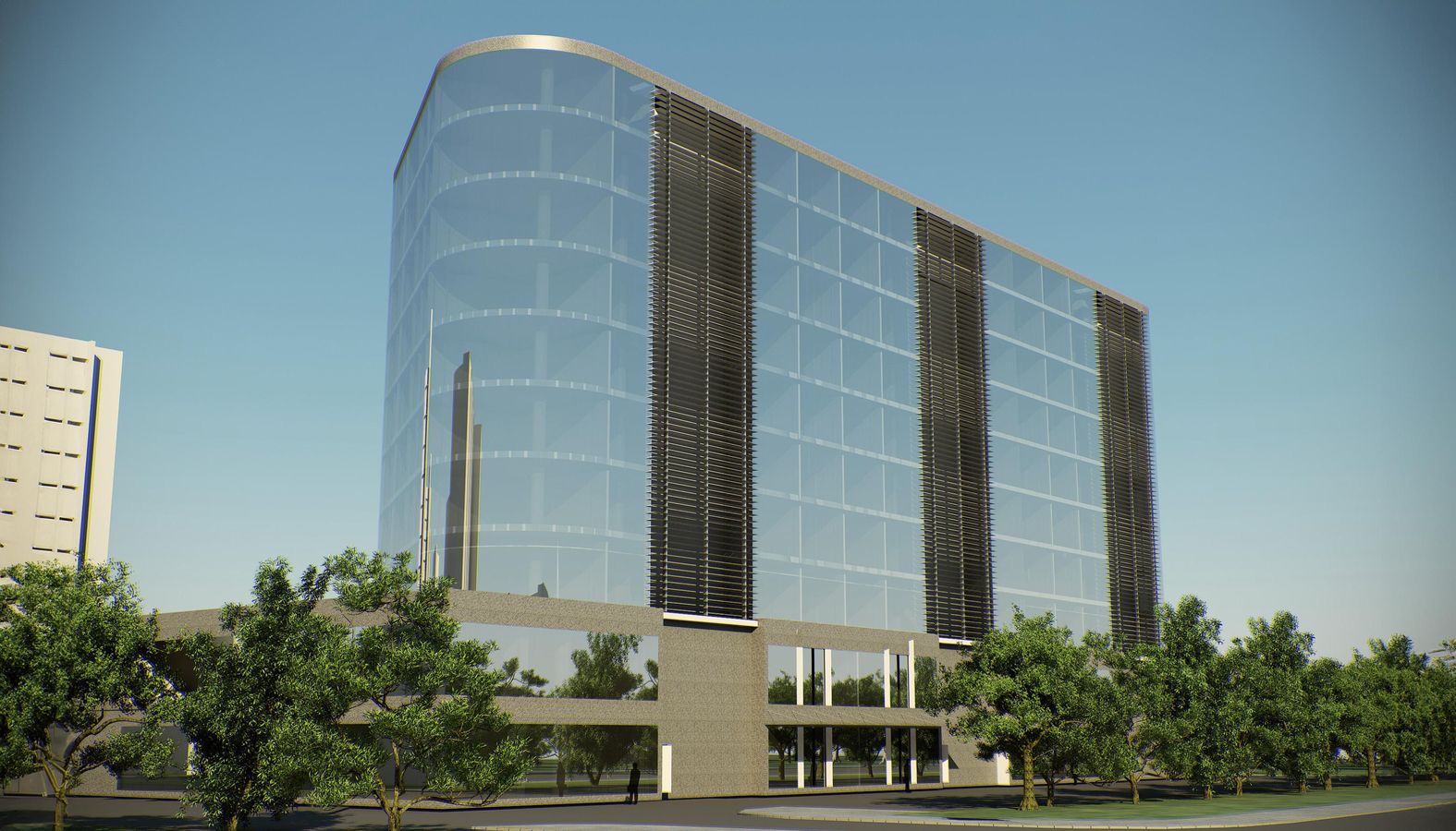 the image of the Administracinio pastato projektinis pasiūlymas project