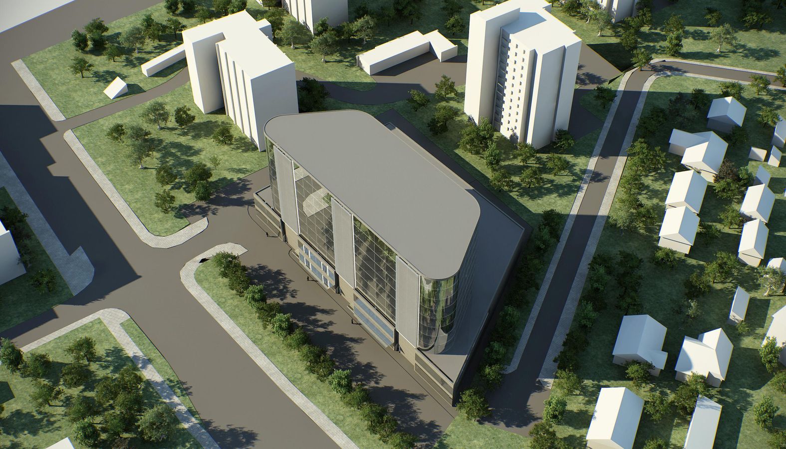 the image of the Administracinio pastato projektinis pasiūlymas project