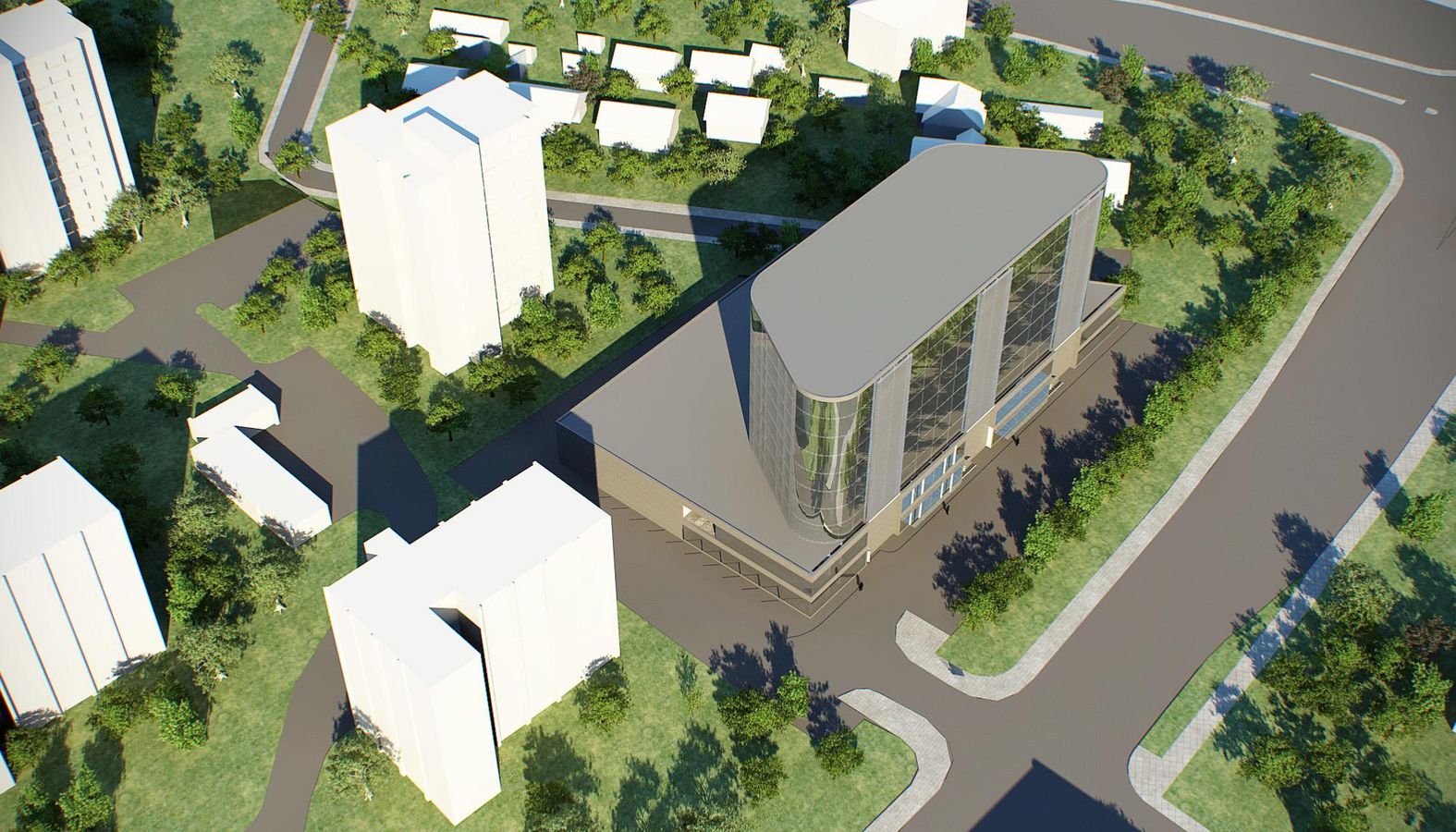 the image of the Administracinio pastato projektinis pasiūlymas project