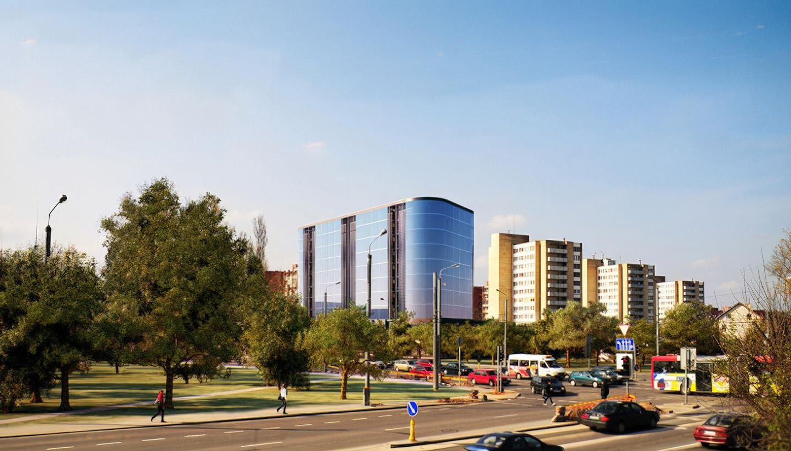 the image of the Administracinio pastato projektinis pasiūlymas project