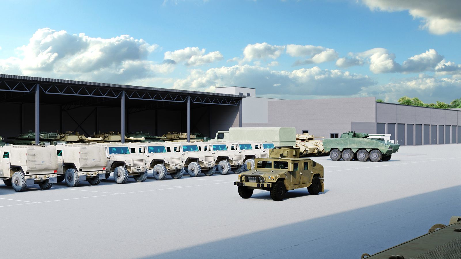 the image of the Pajūrio karinis miestelis project