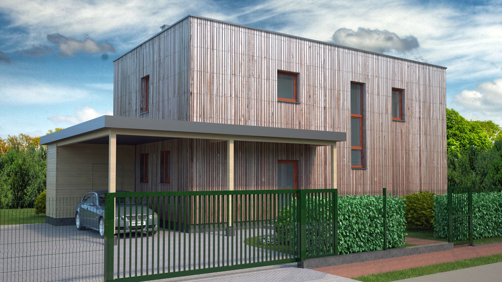 the image of the Gyvenamasis namas Vilniuje project