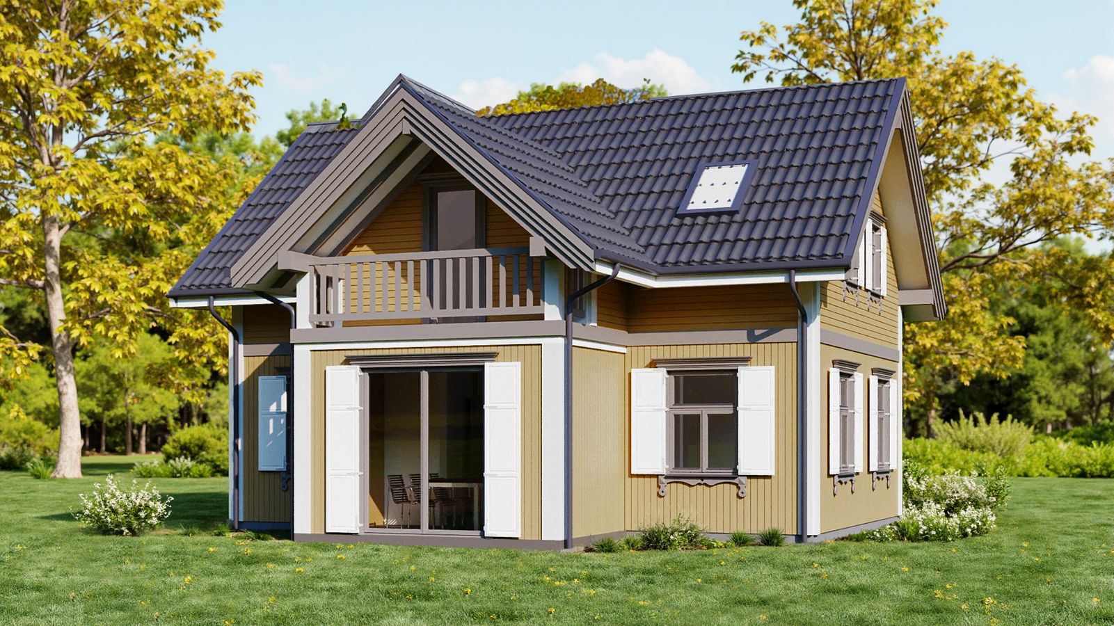 the image of the Gyvenamasis namas Ukmergėje project