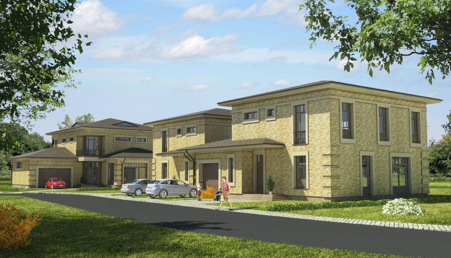 the image of the Individualių namų kvartalas Vilniuje project