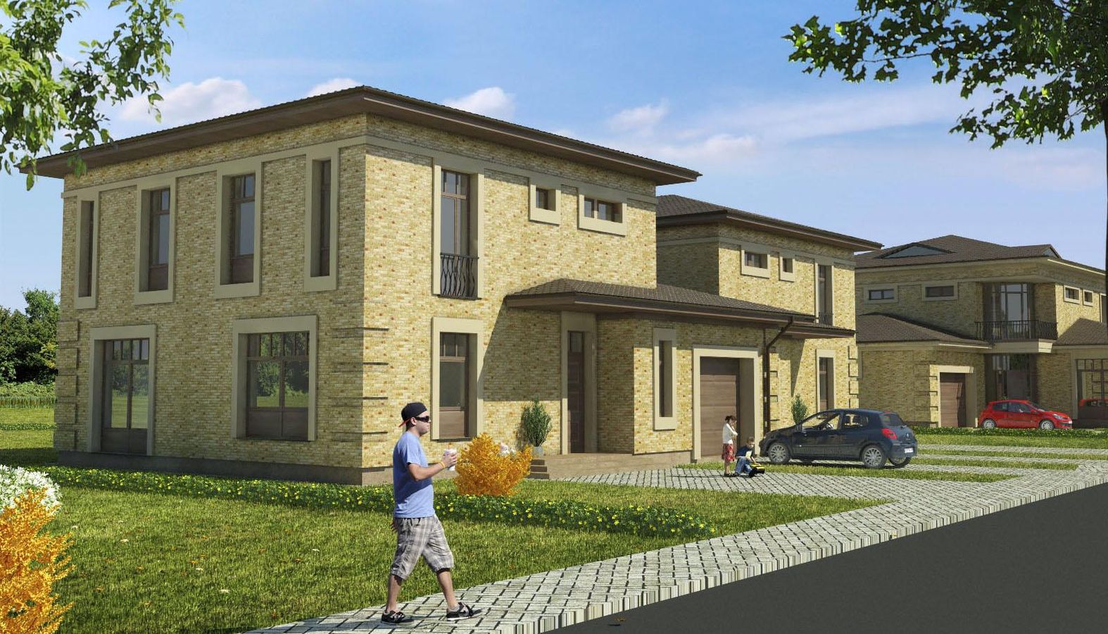 the image of the Individualių namų kvartalas Vilniuje project