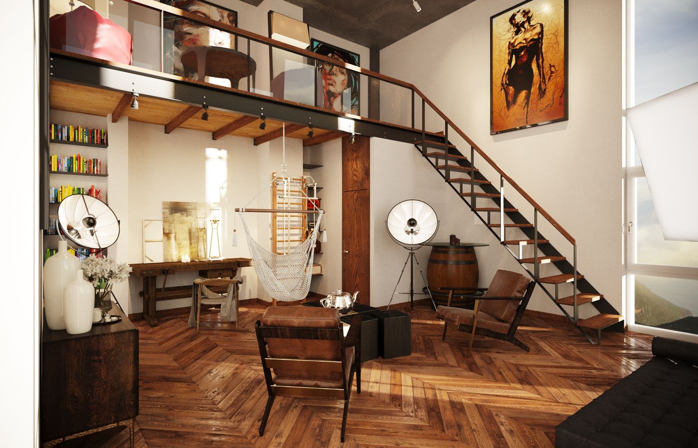 the image of the Lofto interjeras Vilniuje project