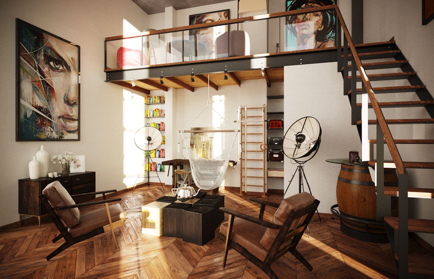 the image of the Lofto interjeras Vilniuje project