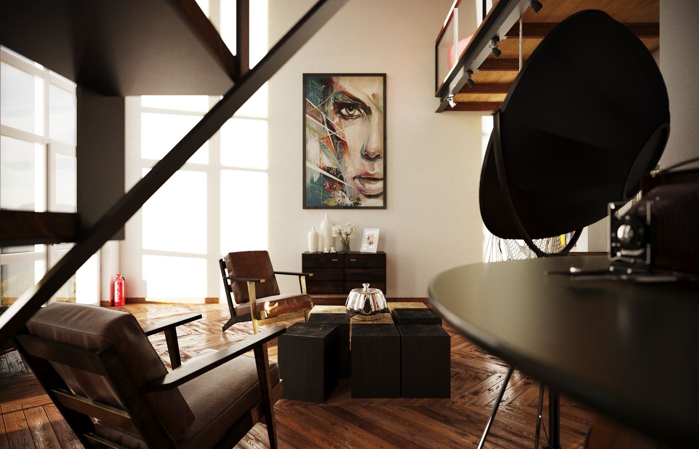 the image of the Lofto interjeras Vilniuje project