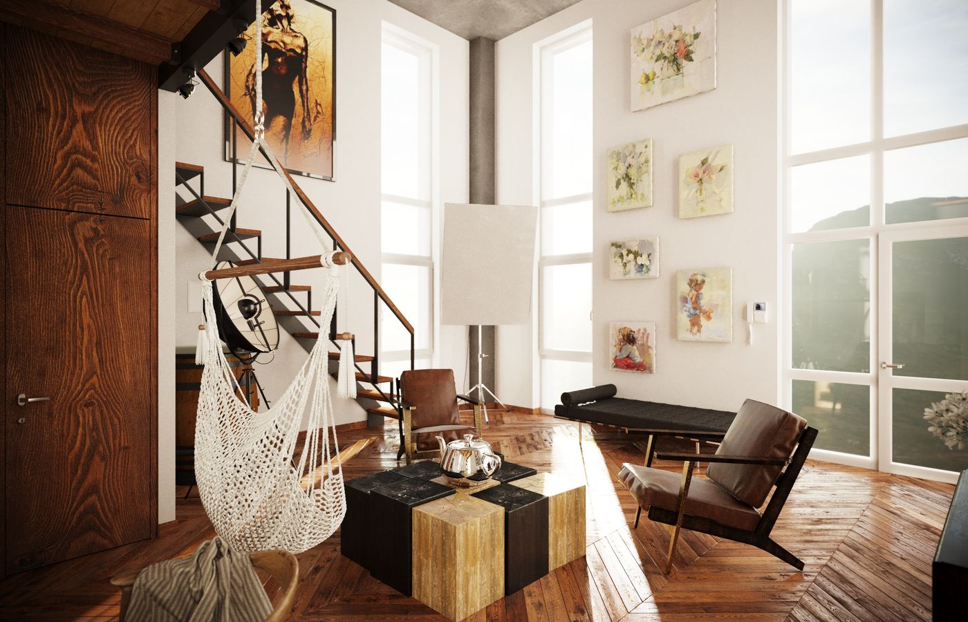 the image of the Lofto interjeras Vilniuje project