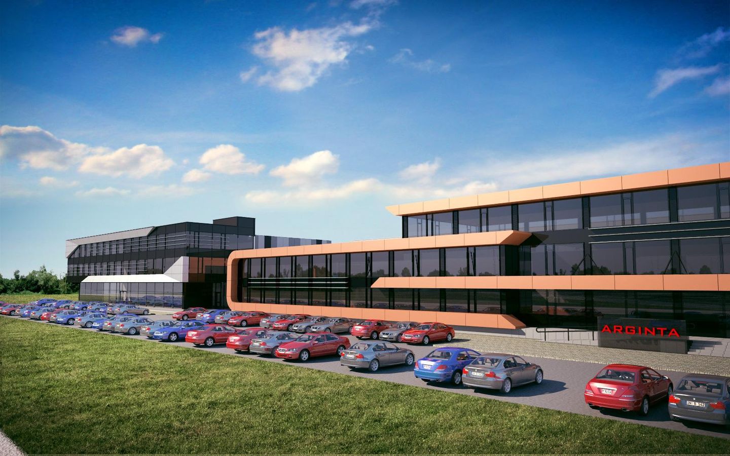 the image of the Arginta administracinis pastatas su gamybinėmis patalpomis project