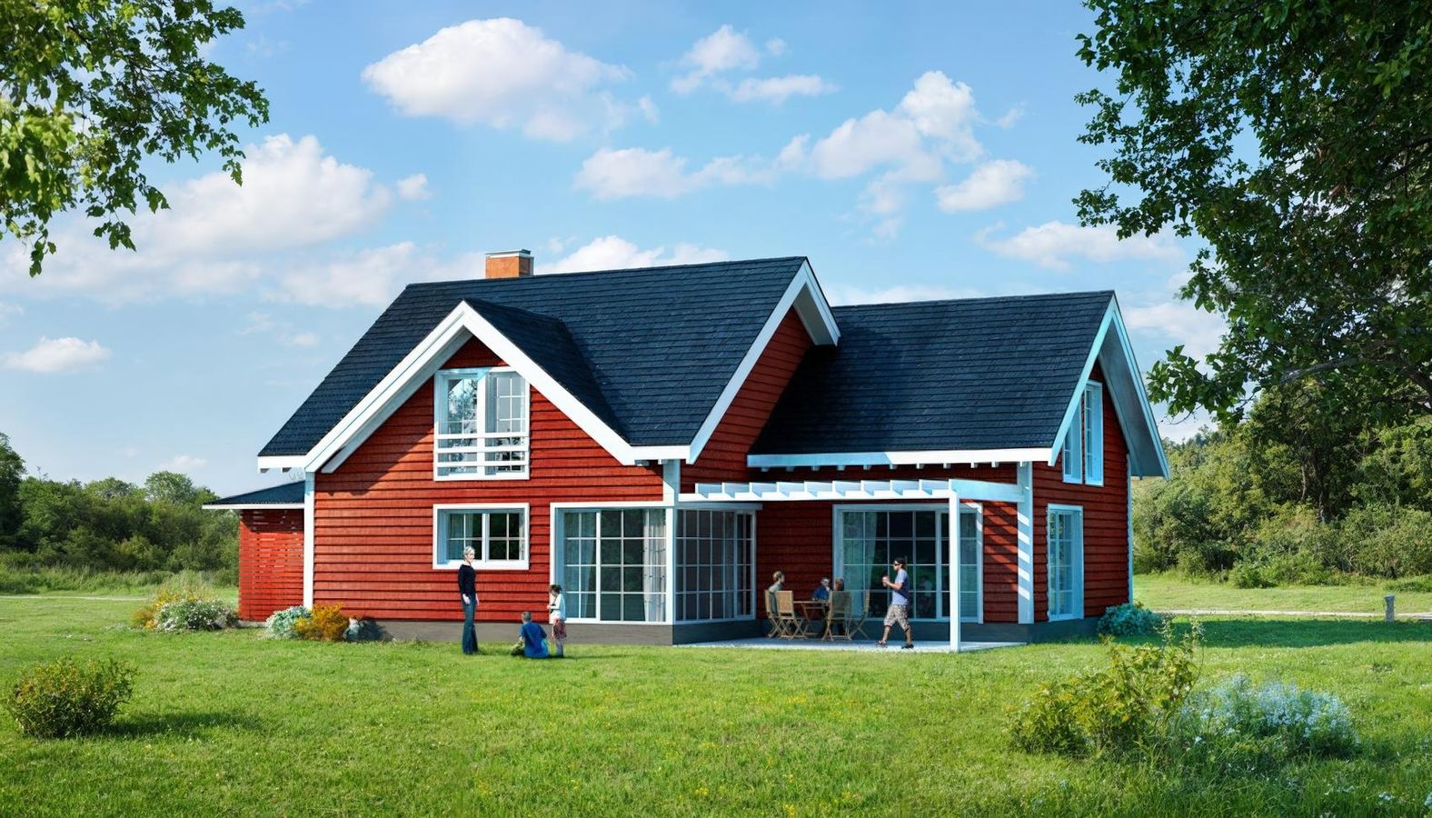 the image of the Gyvenamasis Namas Lentvaryje project