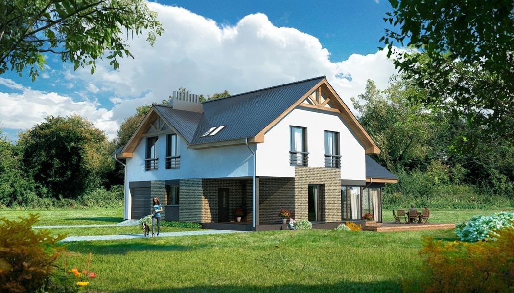 the image of the Gyvenamasis Namas Švenčionėliuose project