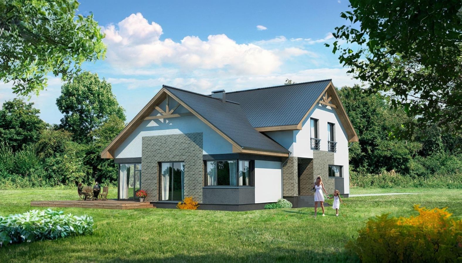 the image of the Gyvenamasis Namas Švenčionėliuose project