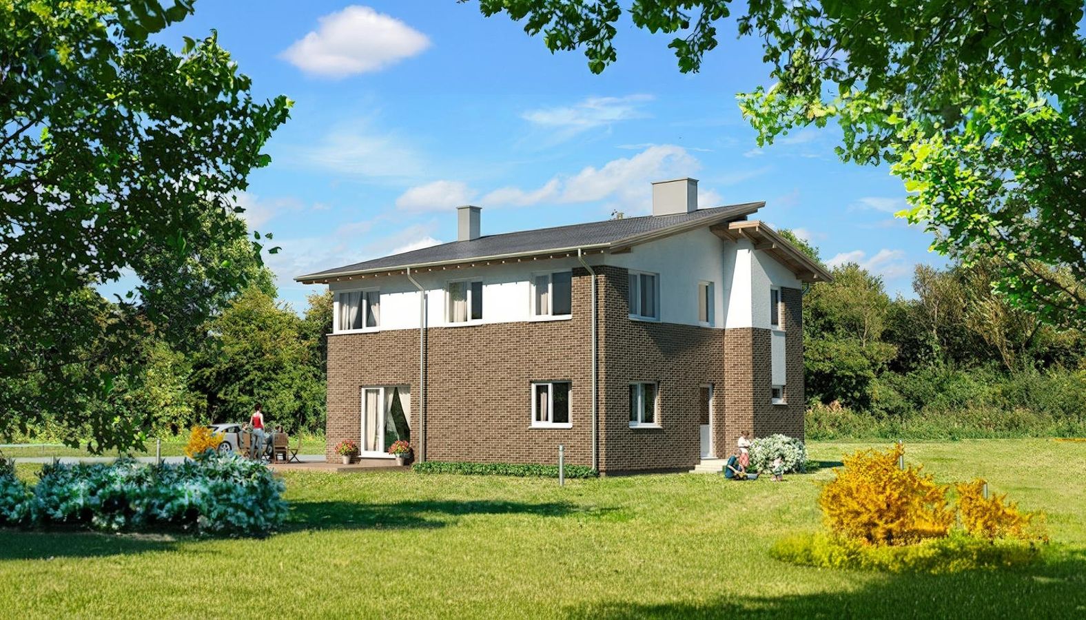 the image of the Gyvenamasis namas Vilniuje project