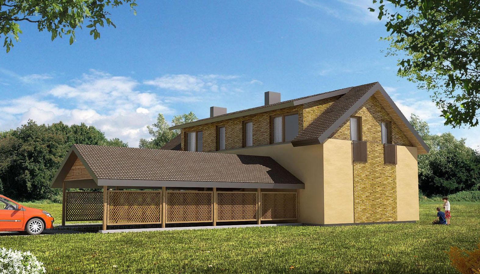 the image of the Gyvenamasis namas Vilniuje project