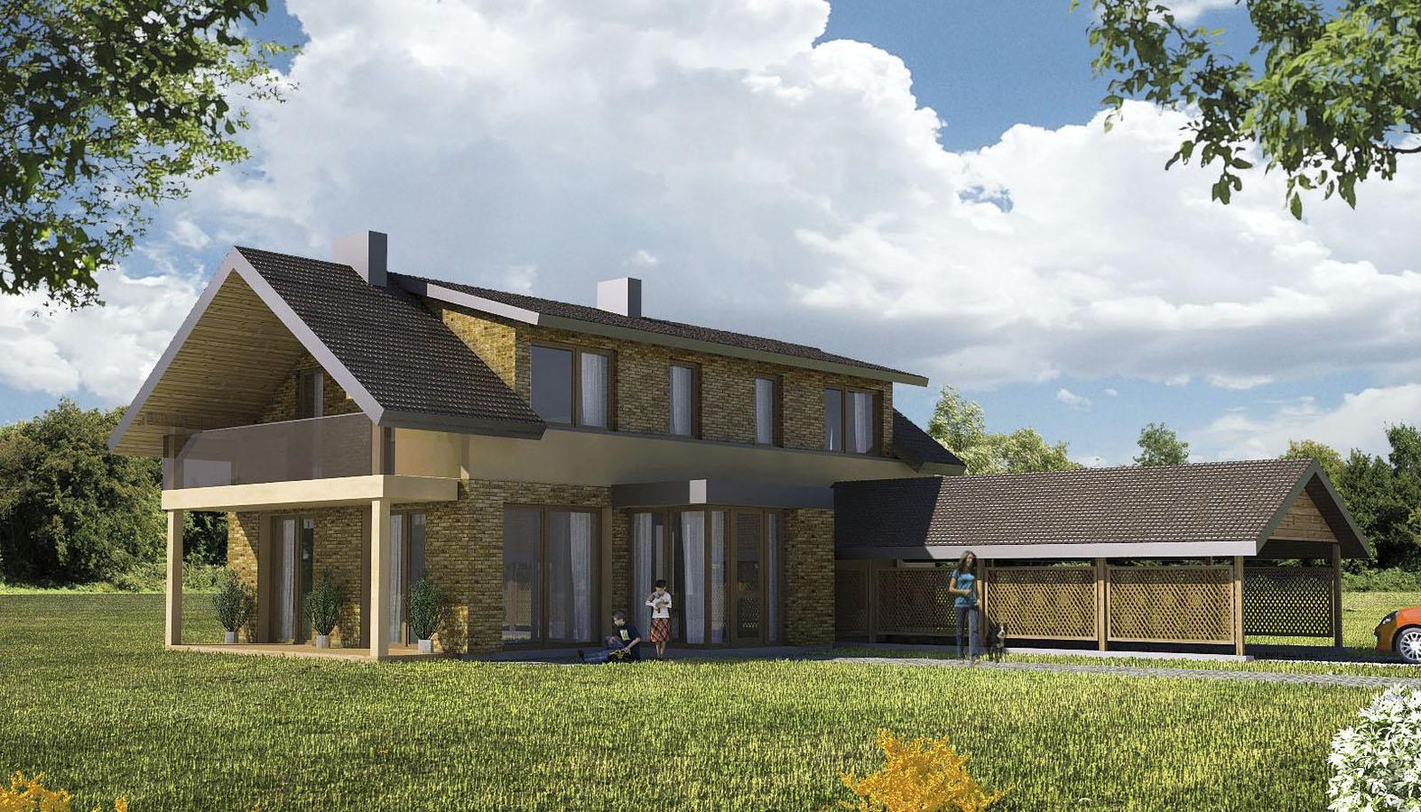 the image of the Gyvenamasis namas Vilniuje project