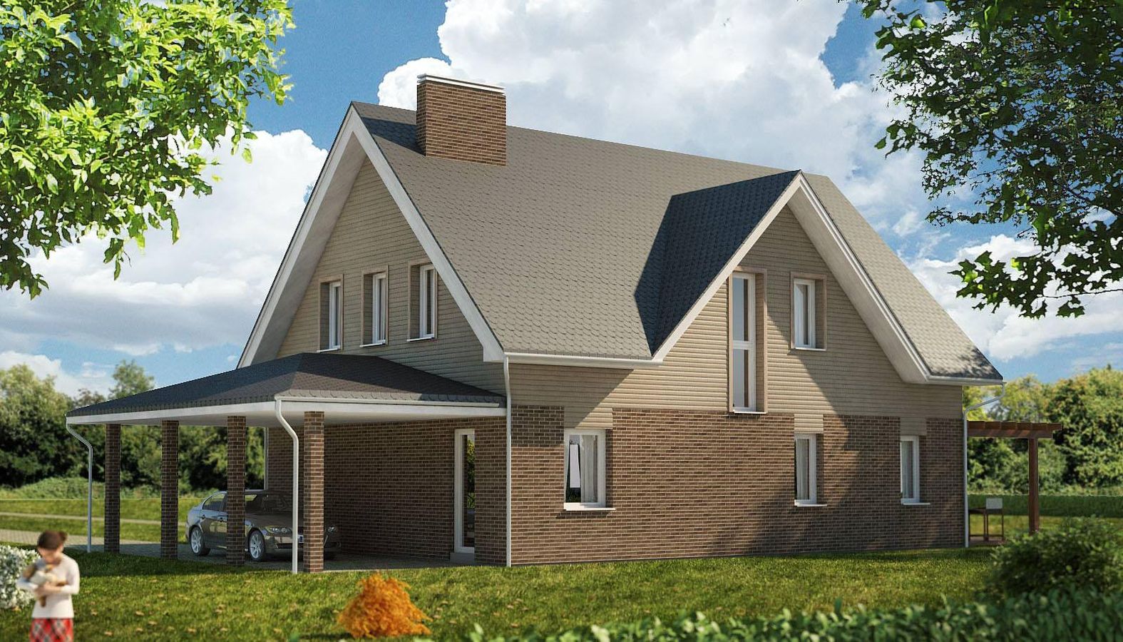 the image of the Gyvenamasis namas Vilniuje project